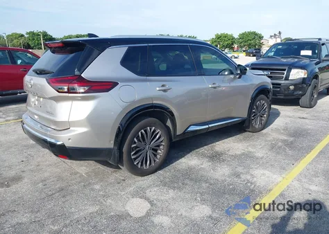 2024 Nissan Rogue Platinum Fwd из США, поврежденный, VIN JN8BT3DC7RW382614